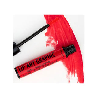 Rimmel London Lip Art Graphic Liquid Lipstick - Hot Spot