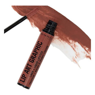 Rimmel London Lip Art Graphic Liquid Lipstick - Now or Never