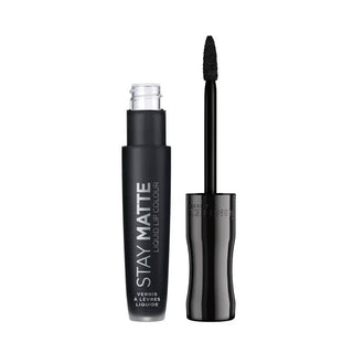 Rimmel London Stay Matte Liquid Lip Colour - Pitch Black