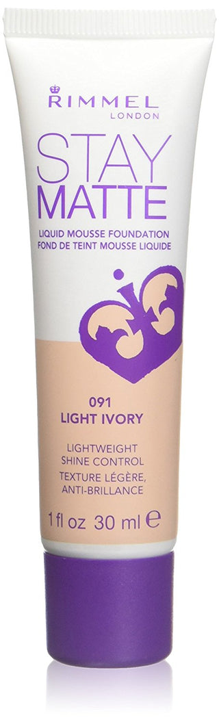 Rimmel London Stay Matte Foundation - Light Ivory
