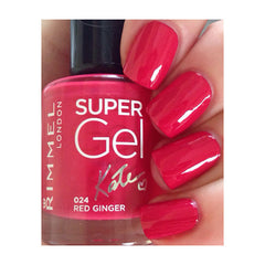 Rimmel London Super Gel Nail Polish - Red Ginger