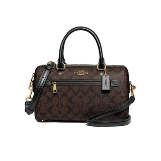 Coach Rowan Satchel In Signature Canvas