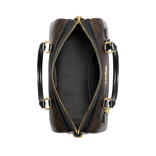 Coach Rowan Satchel In Signature Canvas