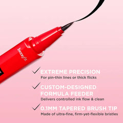 Benefit Cosmetics They're Real Xtreme Precision Eye Liner - Xtra Black - Shopaholic