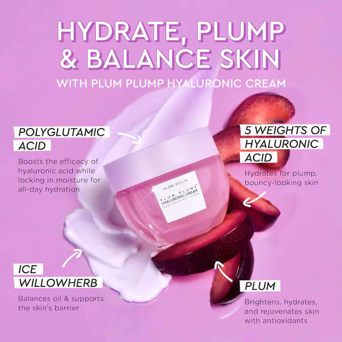 Glow Recipe Plum Plump™ Hyaluronic Cream - 50ml - Shopaholic