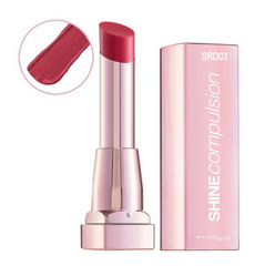 Maybelline New York Shine Compulsion Lipstick, Luscious Red SRD03