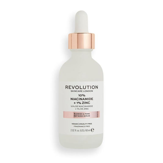 Makeup Revolution Skincare 10% Niacinamide + 1% Zinc Blemish & Pore Refining Serum SUPER SIZED 60ml