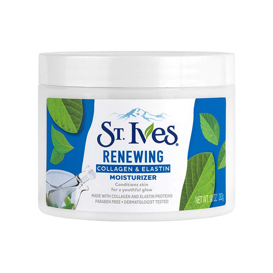 St. Ives Facial Moisturizer for Dry Skin - Collagen Elastin 10 Oz