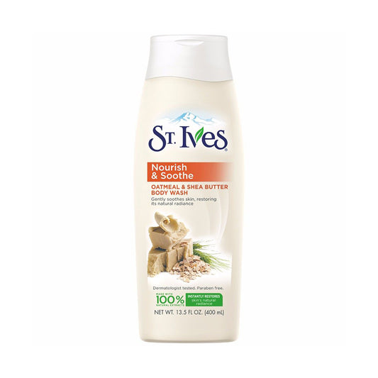St. Ives Soothing Oatmeal & Shea Butter Body Wash 400ml