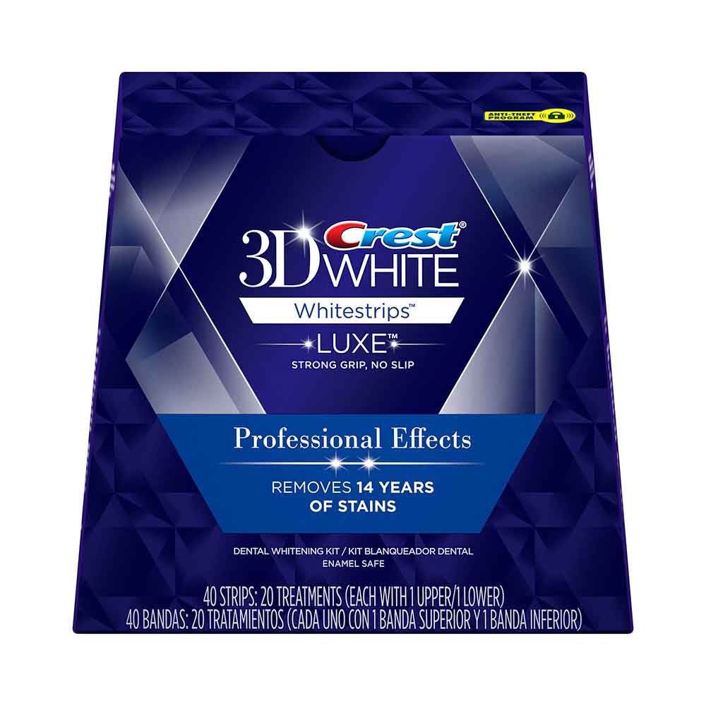 Crest 3D White Luxe Professional Effects Whitestrips - Shopaholic