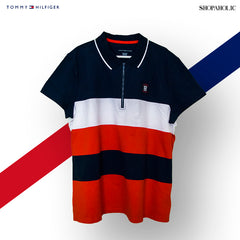 Tommy Hilfiger Colorblock Zip Polo