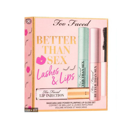 Too Faced Better Than Sex Lashes & Lips