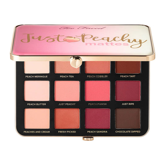 Too Faced Just Peachy Velvet Matte Eyeshadow Palette – Peaches and Cream