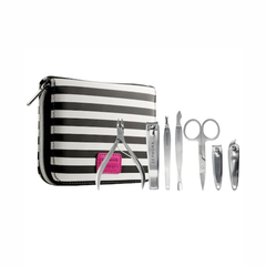 Sephora Tough As Nails Deluxe Manicure & Pedicure Kit Striped