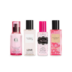 Victoria's Secret Fragrance Mist Gift Set - Bombshell, Tease, Love & Crush