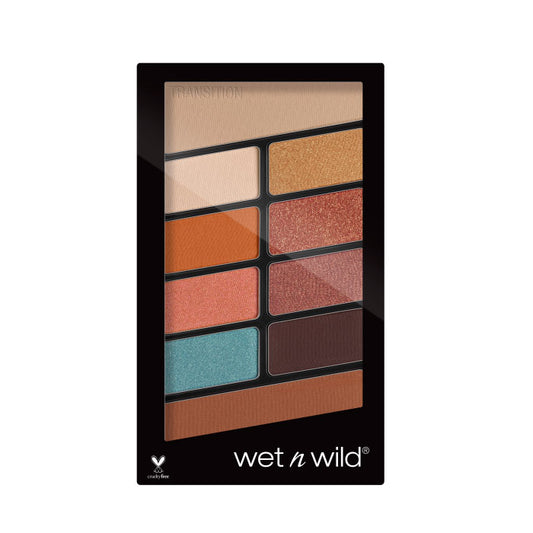 Wet n Wild Color Icon Eyeshadow 10 Pan Palette - Not A Basic Peach