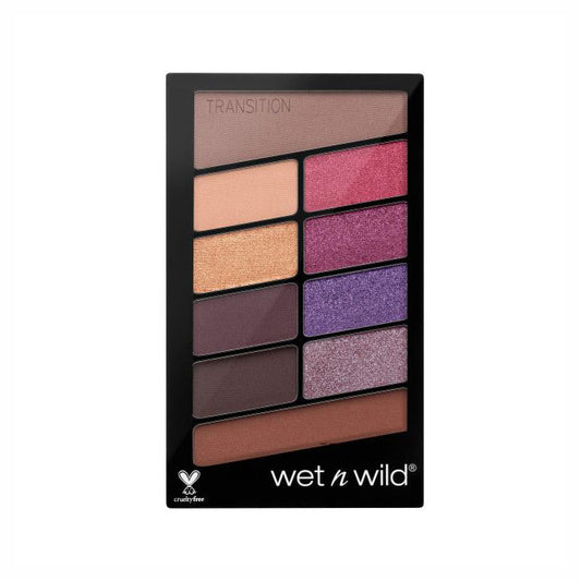 Wet n Wild Color Icon Eyeshadow 10 Pan Palette - V.I.Purple